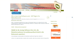 Desktop Screenshot of isaks.com